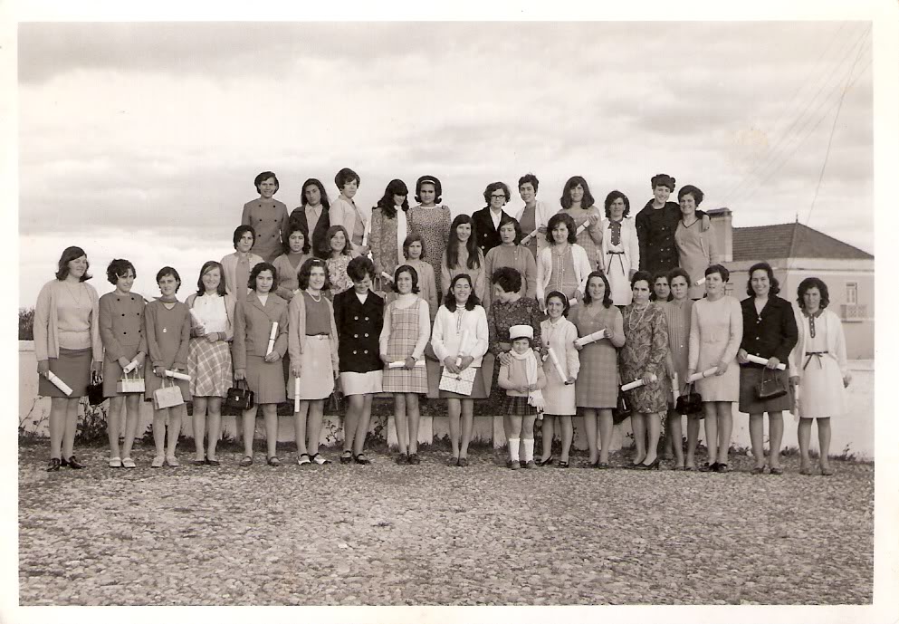 Curso de bordados,1970