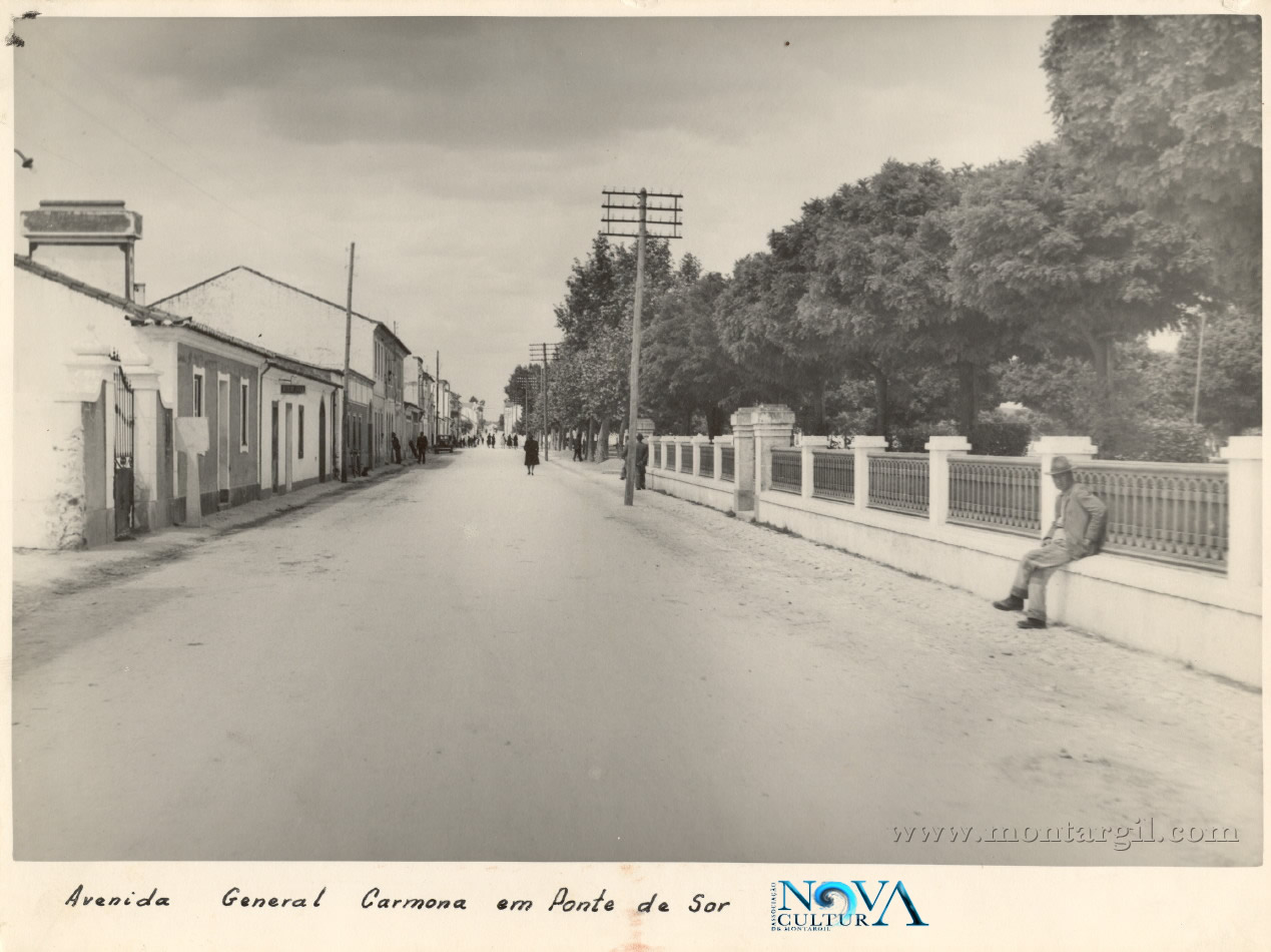 ponte de sor ruas e lugares
