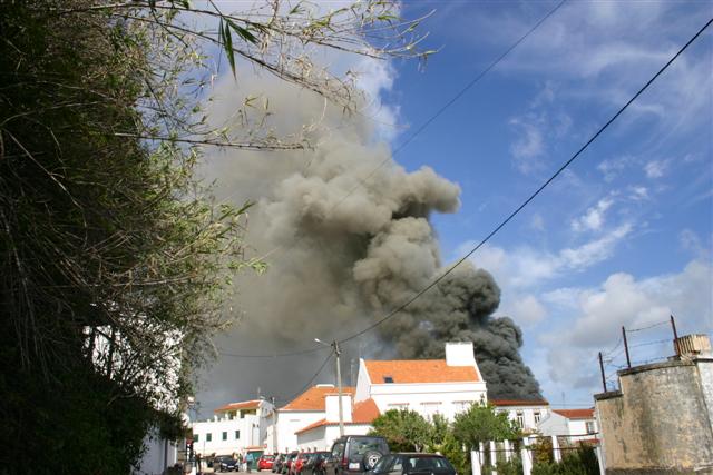 Incndio em Montargil